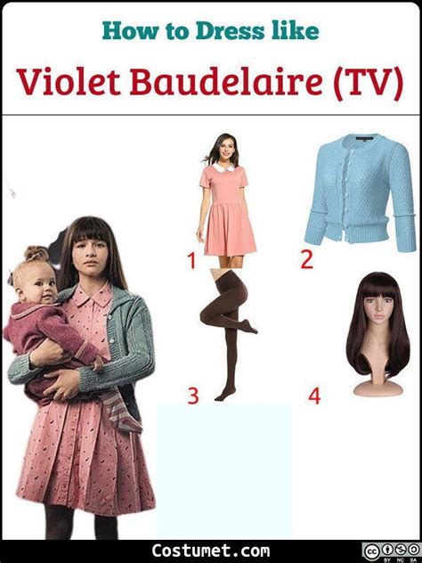 violet baudelaire costume|violet baudelaire all outfits.